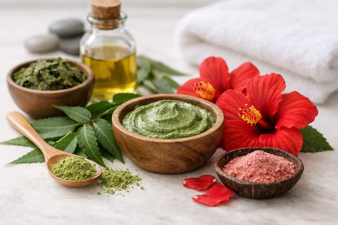 Neem Hibiscus Face Mask Benefits for Glow
