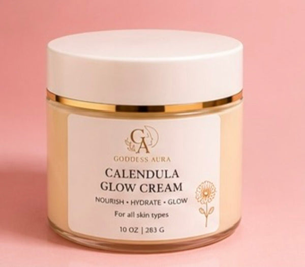 Calendula Glow Cream: Natural Skin Hydration